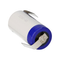 XCell CR123A Lithium Batterie 3V 1550 mAh mit Z-Lötfahn