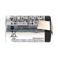 Panasonic CR2 Lithium Batterie 3V 850mAh mit Z-Lötfahne