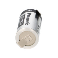 Panasonic CR123A Lithium Batterie 3V 1400 mAh mit Z-Löt