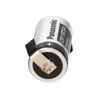 Panasonic CR123A Lithium Batterie 3V 1400 mAh mit Z-Löt