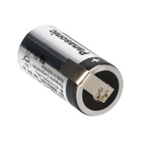 Panasonic CR123A Lithium Batterie 3V 1400 mAh mit Z-Löt