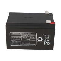 2x Multipower MP12-12B AGM Bleiakku 12V 12Ah – 24V 12A