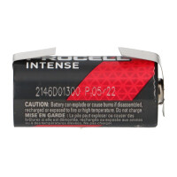 Procell Intense CR123A Lithium Batterie 3V 1600 mAh mit U-L&