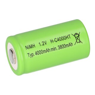 Hochtemperatur C-Akku 1,2V 4000mAh für Industrieanwendungen