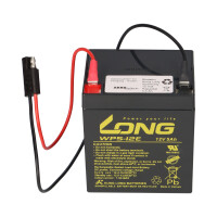 Blei Akku 12V 5Ah + Ladegerät für Rasenmäher 