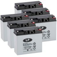 Bleiakku 60V 23Ah (5x 12V 23Ah) kompatib gallery