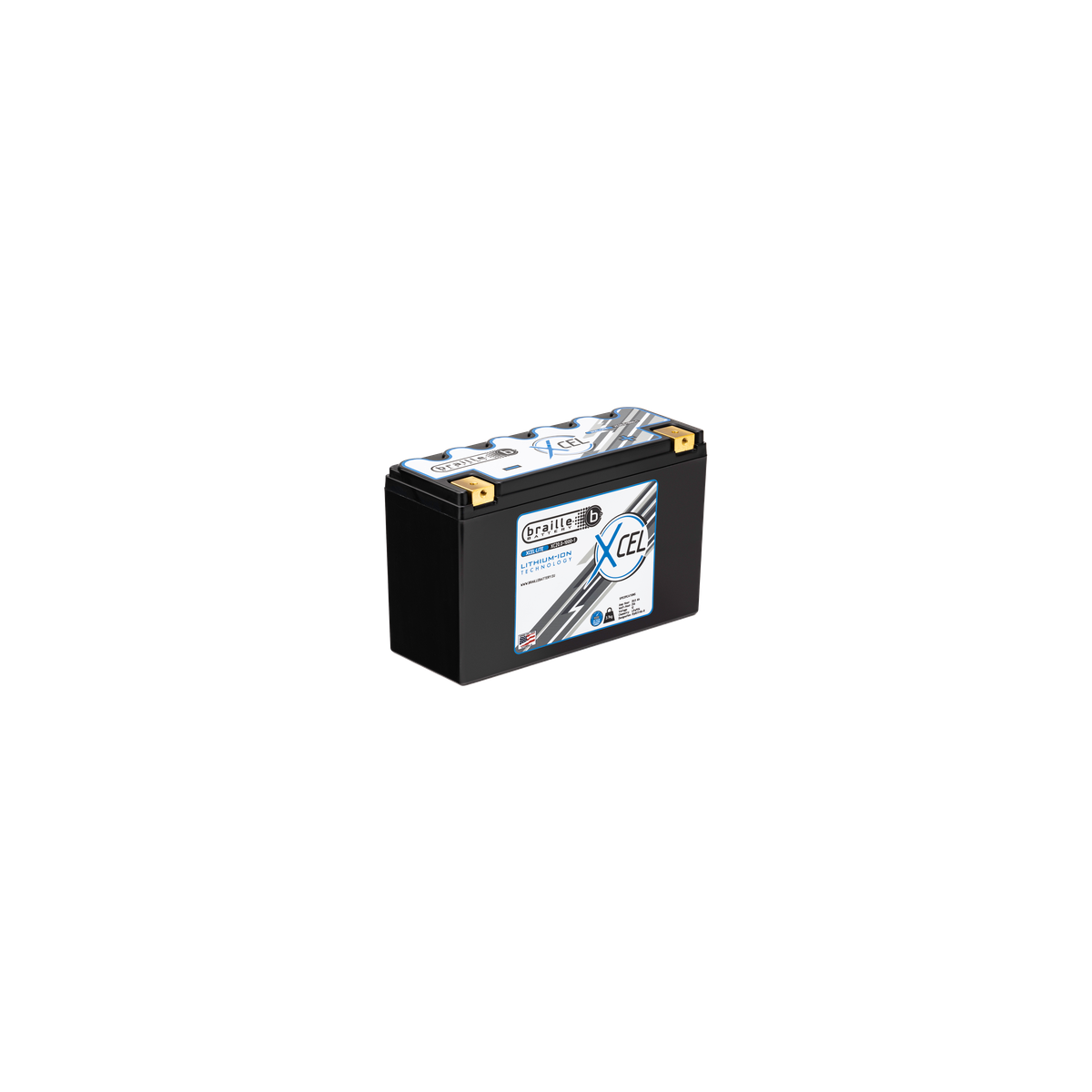 Braille XCEL-Lite-Batterie XC20.0-1000-1 12V 20Ah Li-Ion