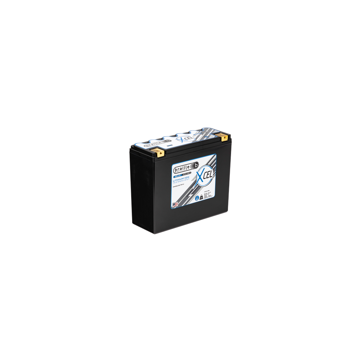 Braille XCEL-Lite-Batterie XC20.0-1000-2 12V 20Ah Li-Ion
