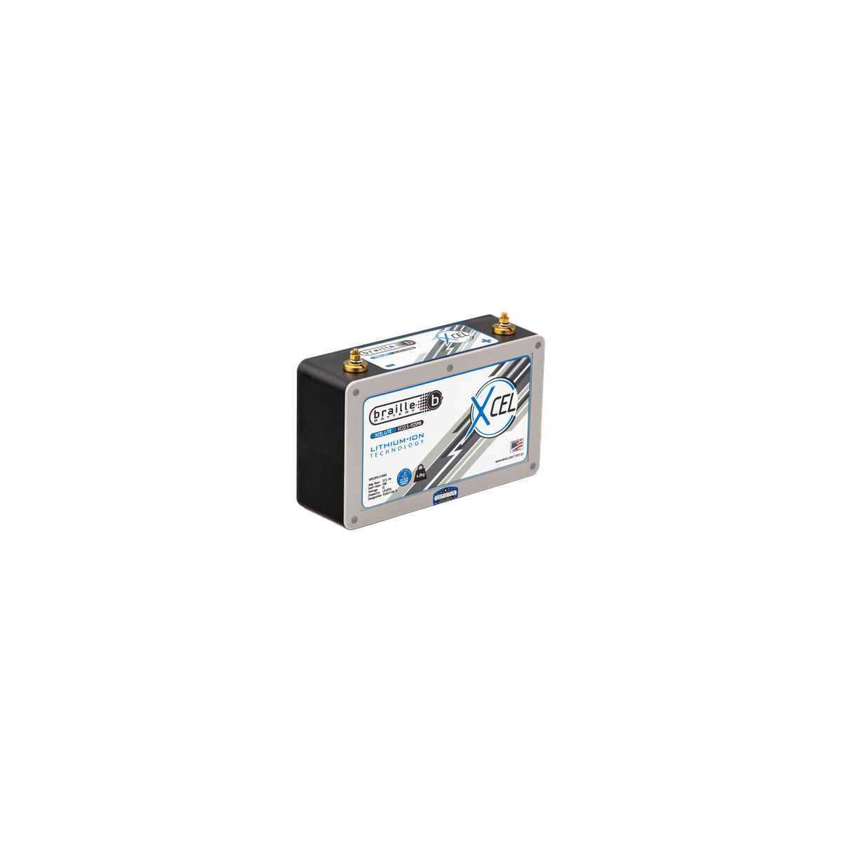 Braille XCEL-Lite-Batterie XC22.5-1125M6 12V 22,5Ah Li-Ion