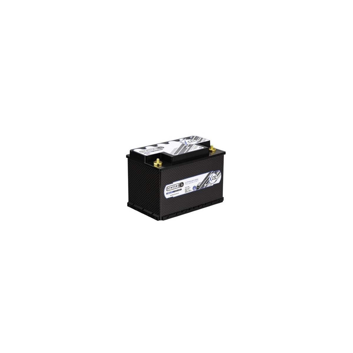 Braille XCEL-Lite-Batterie XC22.5-1250-C 12V 22,5Ah Li-Ion