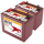 2x Trojan T-1275-AES Deep Cycle 12V 130Ah Traktionsbatterie ELPT-Anschluss