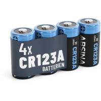 4x Absina CR123A Lithium Batterie 3V 130 gallery