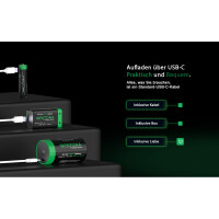 PATONA Premium Wiederaufladbare Zelle – 1,5 V 750 mWh 