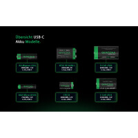 PATONA Premium Wiederaufladbare Zelle – 1,5 V 750 mWh 