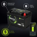 WATTSTUNDE NOVA Base Batterie 12,8V 100Ah 1280Wh LiFePO4 mit 0% MwSt nach §12 Abs. 3 UstG