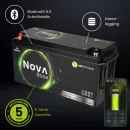 WATTSTUNDE NOVA Base Batterie 12,8V 200Ah 2560Wh LiFePO4 mit 0% MwSt nach §12 Abs. 3 UstG