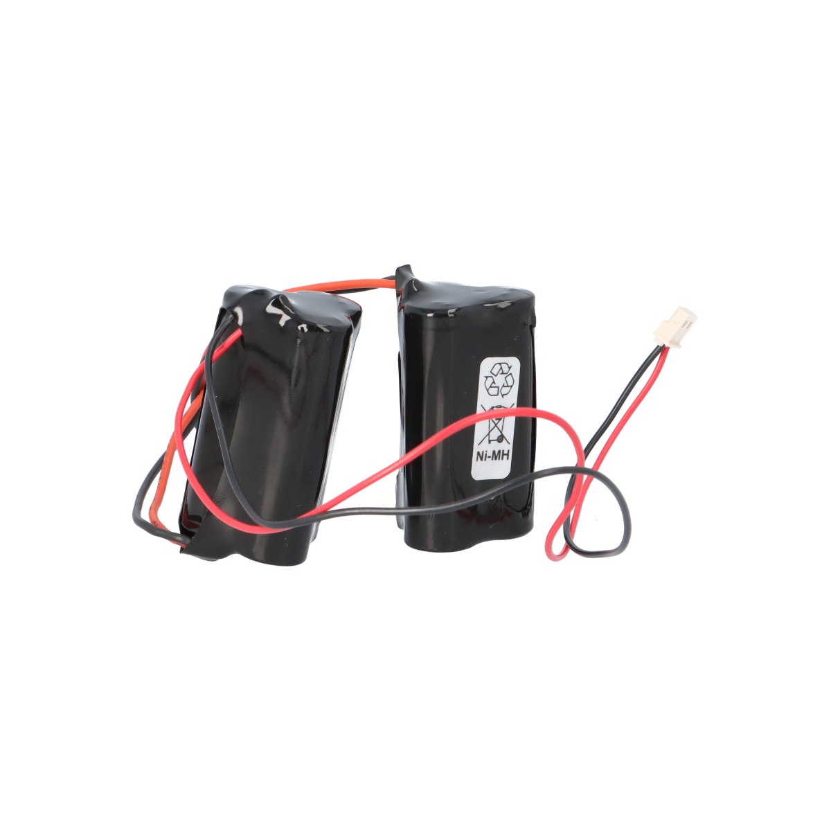4,8V 900mAh Ni-MH Akkupack Für Notleuchten – Ersatzakku Mit Kabel & Stecker!