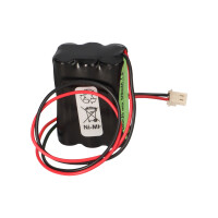 Beghelli 415390000 Notleuchten-Akku 7,2V 600mAh NiMH AAA 5