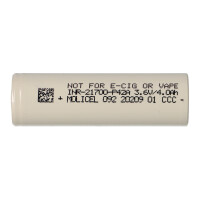 Molicel INR21700-P42A Li-Ion Akku 21700 3,6 V 4.200 mAh &nda