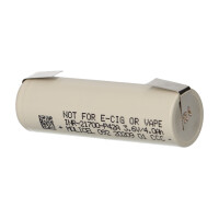 Molicel INR21700-P42A Li-Ion Akku 21700 3,6 V 4.200 mAh &nda