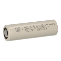 Molicel INR21700-P45B 3,7V 4500mAh 45A Li-Ion 21700 Akku fla