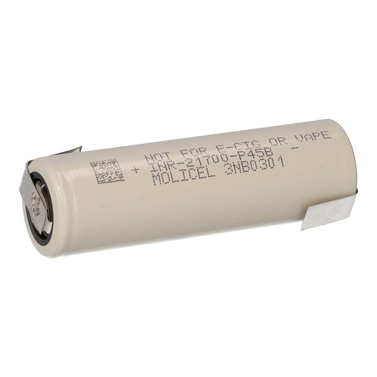 Molicel INR21700-P45B Li-Ion Akku 21700 3,6 V 4.500 mAh – Z-Lötfahne