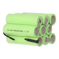 Gebäudeautomations-Akku 10,8V 2300mAh Ni-MH passend f&u