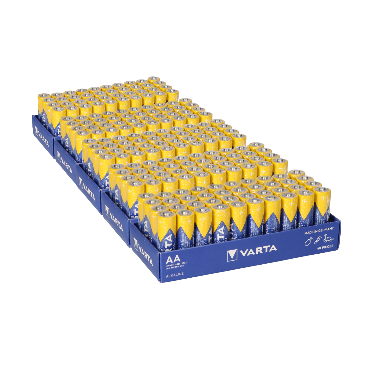 VARTA Industrial 4006 – 200x AA/Mignon (LR6) Alkaline 1,5 V – 2950 mAh