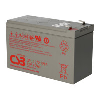 CSB GPL1272 Long-Life AGM Bleiakku 12V 7,2Ah T2 / Faston 6,3