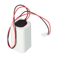 Notleuchten-Akku NiMH4820Q NiMH 4,8V 2Ah Hochtemperatur 6