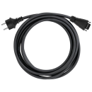 Balkonkraftwerk 1335W - 3x Aiko 445Wp Fullblack N-Type + Hoymiles HMS-1600-4T Microinverter Modulwechselrichter + Hoymiles DTU-WLite-S mit 0% MwSt nach §12 Abs. 3 UstG