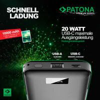 PATONA Premium Powerbank Stark 3.0 PD20W 10.000mAh – 1