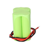 Notleuchten-Akku 4,8V 2000mAh NiMH AA / Mignon 4