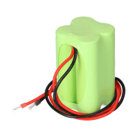 Notleuchten-Akku 4,8V 2000mAh NiMH AA / Mignon 6