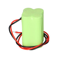 Notleuchten-Akku NiMH 4,8V 2000mAh 4xAA mit Kabel 3
