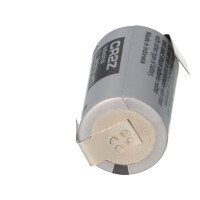 Panasonic CR2Z Lithium Batterie 3V 1000mAh mit Z-Lötfah