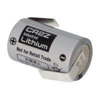 Panasonic CR2Z Lithium Batterie 3V 1000mAh mit Z-Lötfah