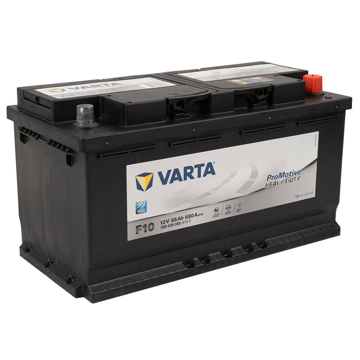 VARTA F10 ProMotive Heavy Duty 12V 88Ah 680A – 588038068