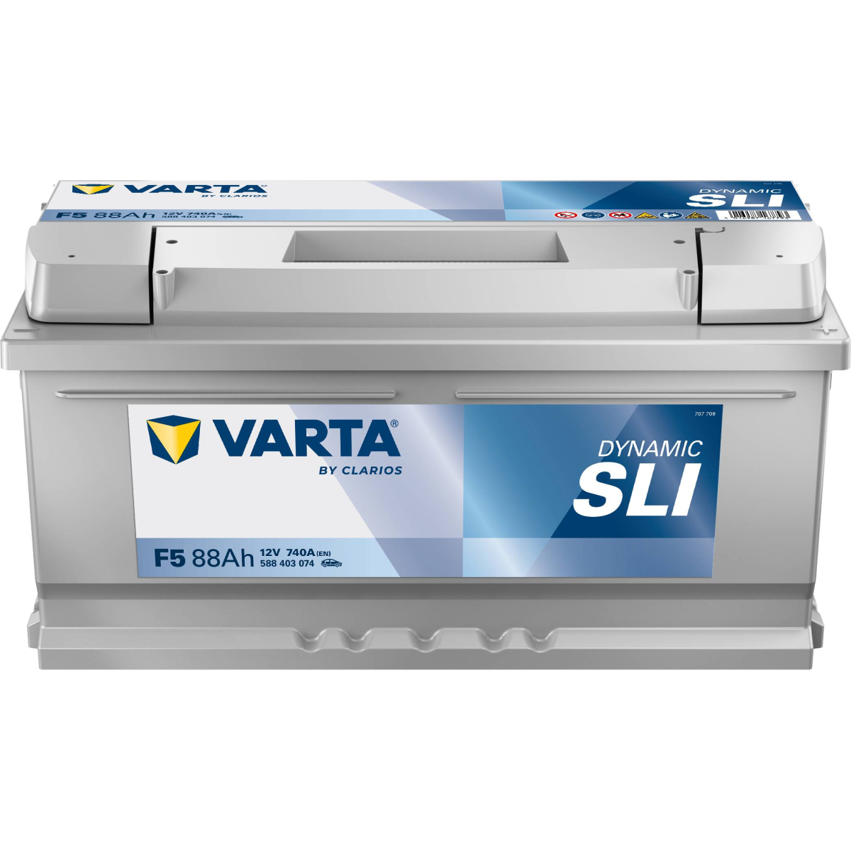 VARTA F5 Black Dynamic 12V 88Ah 740A Autobatterie 588 403 074