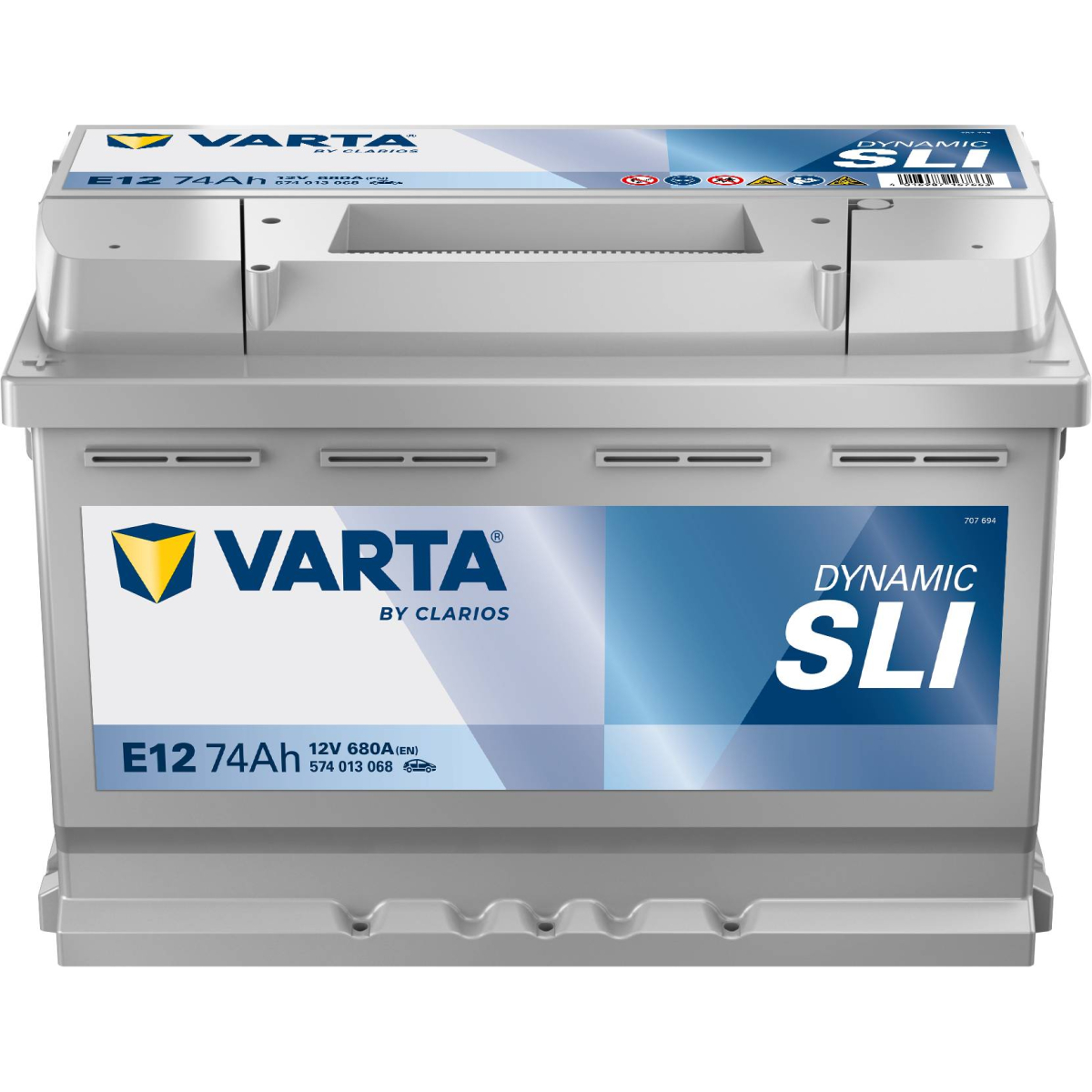 VARTA E12 Blue Dynamic 12V 74Ah 680A Autobatterie 574 013 068