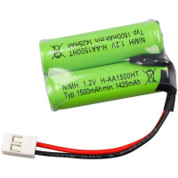 Notleuchtenakku NiMH 2,4V 1500mAh 100mm  gallery