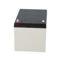 Yuasa NP12-12 AGM-Bleiakku 12V 12Ah VdS – Faston F2 6,
