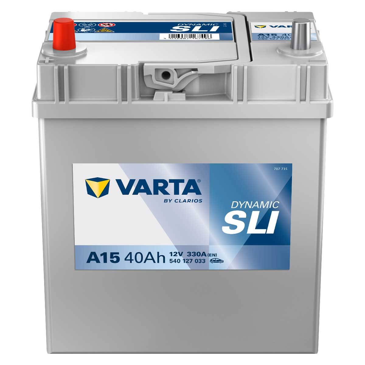 VARTA A15 Blue Dynamic 12V 40Ah 330A Autobatterie 540 127 033