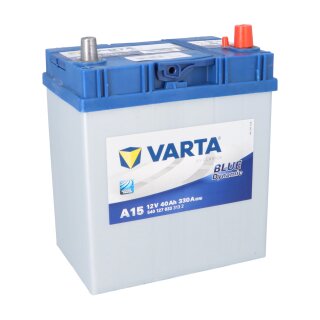 VARTA A15 Blue Dynamic 12V 40Ah 330A Autobatterie