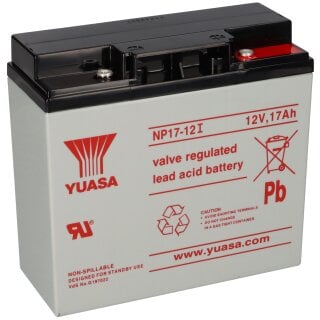 Yuasa Blei Akku NP17-12I Pb 12V 17Ah VdS AGM