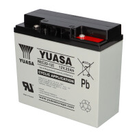 Yuasa REC22-12I zyklenfester AGM-Bleiakku 12V 22Ah – M