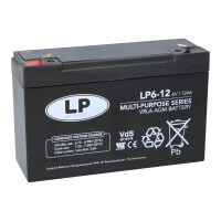 Landport Blei Akku LP6-12 VdS 6V 12Ah AG productbox