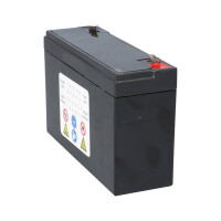 Landport LP6-12 T1 6V 12Ah AGM Bleiakku VdS 4,8 mm Faston 7