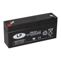 Landport Blei Akku LP6-3,2 6V 3,2Ah AGM  productbox