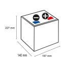 Varta A13 BLUE Dynamic 540 125 033 3132 12Volt 40Ah 330A/EN Starterbatterie